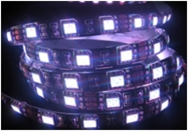 LED Flex Schlauch 5 Meter 60 LED / Meter LED 5050 Serie  Farbe: warmweiss Outdoor