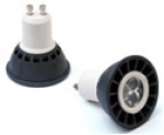 LED Spotlight GU10 6 Watt Beleuchtungswinkel 40 Leuchtfarbe: weiss